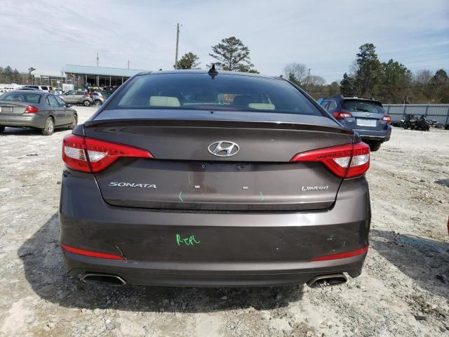 5NPE34AF4GH388824 - 2016 HYUNDAI SONATA SPORT BROWN photo 6