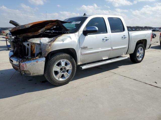 3GCPCSE06CG186749 - 2012 CHEVROLET SILVERADO C1500 LT SILVER photo 1