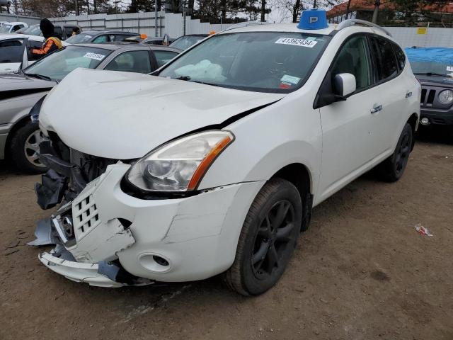 JN8AS5MV0AW125455 - 2010 NISSAN ROGUE S WHITE photo 1