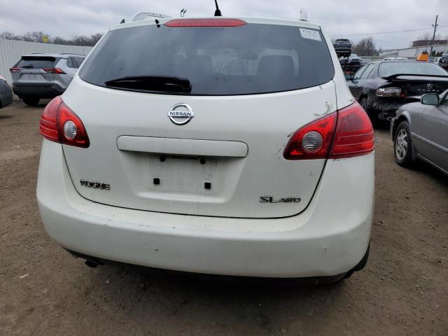 JN8AS5MV0AW125455 - 2010 NISSAN ROGUE S WHITE photo 6