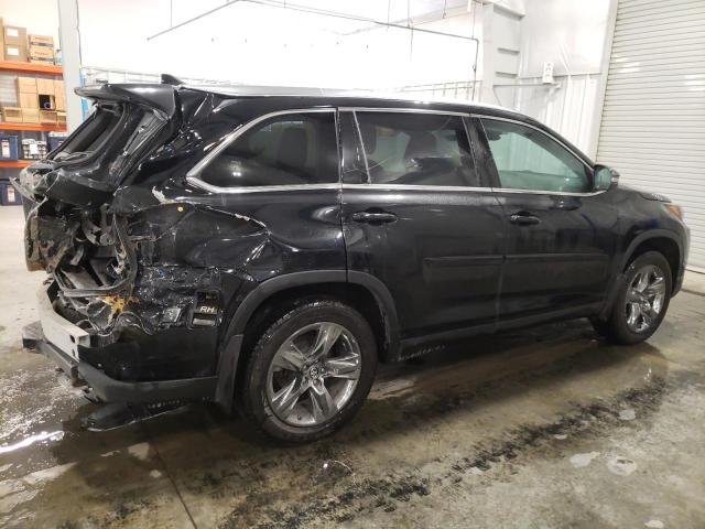 5TDDZRFH1JS834849 - 2018 TOYOTA HIGHLANDER LIMITED BLACK photo 3