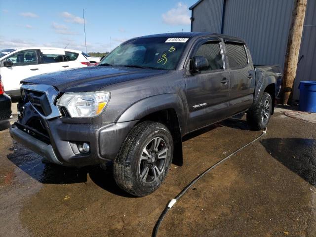 5TFJU4GN3FX085580 - 2015 TOYOTA TACOMA DOUBLE CAB PRERUNNER CHARCOAL photo 1
