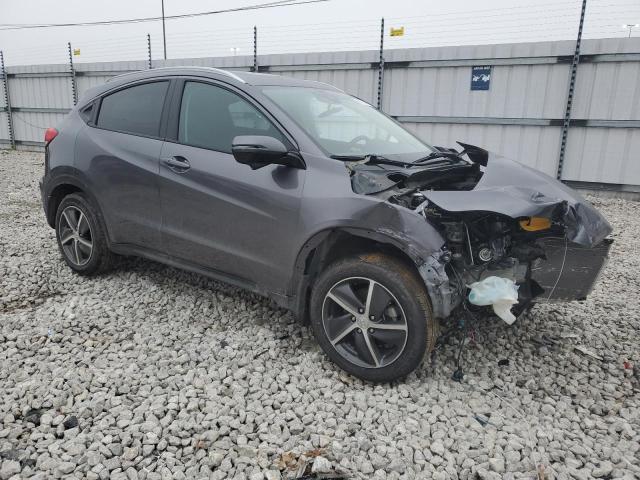 3CZRU6H50NM709296 - 2022 HONDA HR-V EX GRAY photo 4