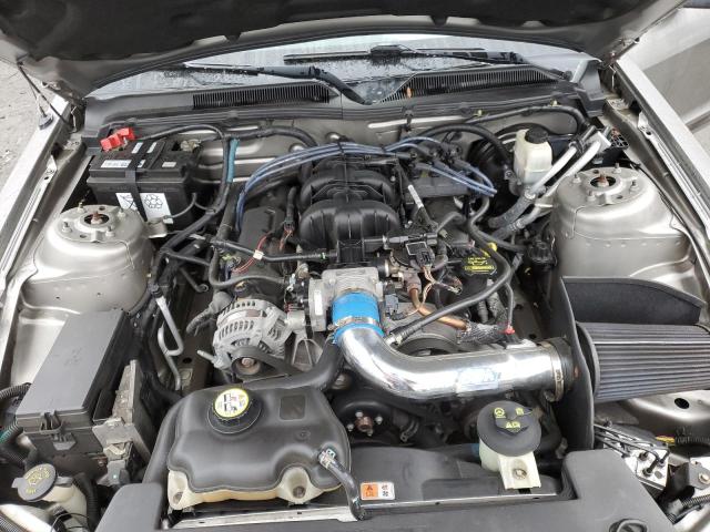 1ZVHT80N295104507 - 2009 FORD MUSTANG SILVER photo 11