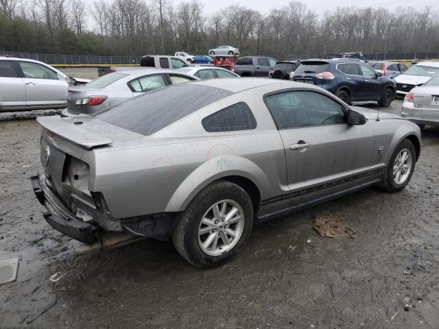 1ZVHT80N295104507 - 2009 FORD MUSTANG SILVER photo 3