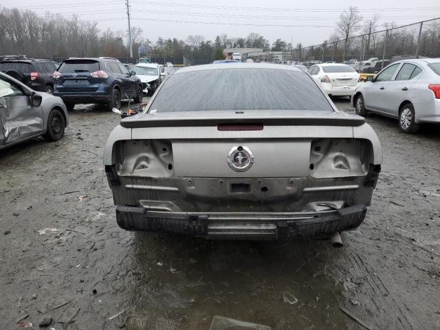 1ZVHT80N295104507 - 2009 FORD MUSTANG SILVER photo 6