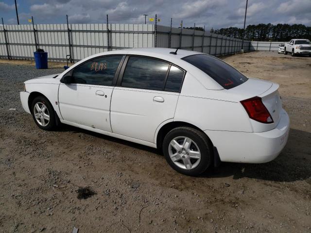 1G8AJ55FX7Z209452 - 2007 SATURN ION LEVEL 2 WHITE photo 2
