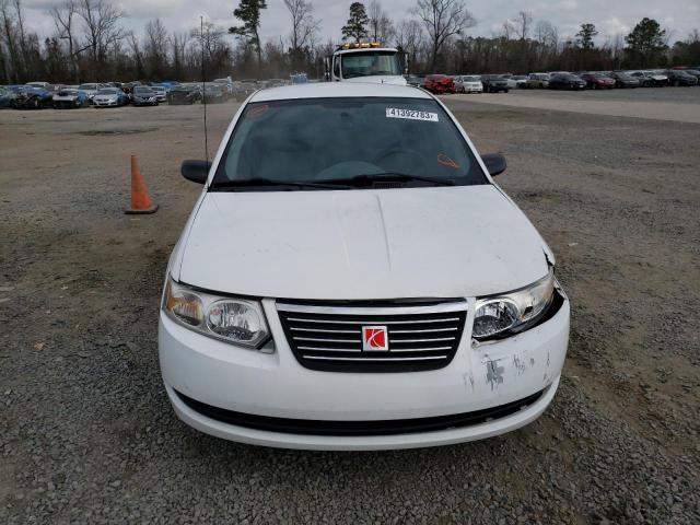 1G8AJ55FX7Z209452 - 2007 SATURN ION LEVEL 2 WHITE photo 5