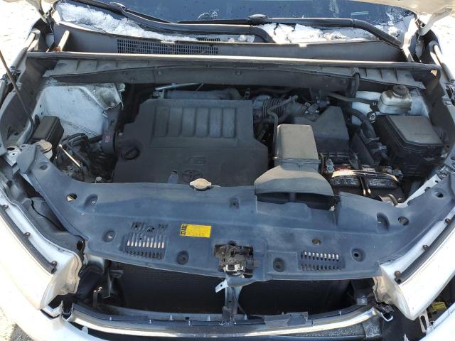 5TDJKRFH1ES048790 - 2014 TOYOTA HIGHLANDER XLE 白色 照片 12