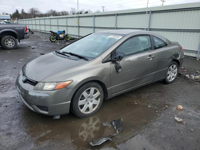 2HGFG12657H561847 - 2007 HONDA CIVIC LX GRAY photo 1