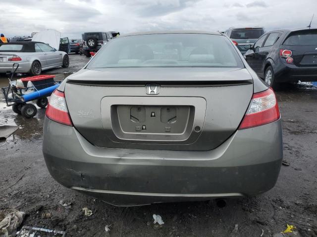 2HGFG12657H561847 - 2007 HONDA CIVIC LX GRAY photo 6