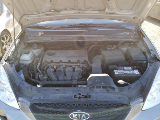 KNAFG529997275852 - 2009 KIA RONDO BASE GRAY photo 11