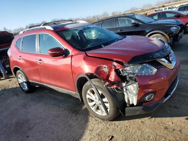 5N1AT2MV8FC858882 - 2015 NISSAN ROGUE S RED photo 4