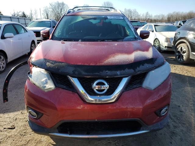 5N1AT2MV8FC858882 - 2015 NISSAN ROGUE S RED photo 5