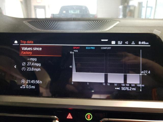 WBA63AT03PCM38343 - 2023 BMW M440XI BLUE photo 9