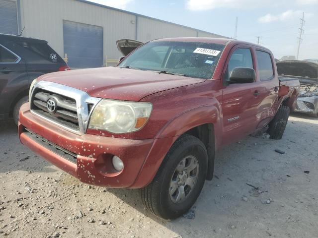5TEJU62N17Z449007 - 2007 TOYOTA TACOMA DOUBLE CAB PRERUNNER RED photo 1