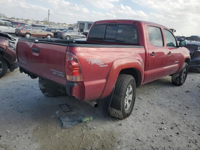 5TEJU62N17Z449007 - 2007 TOYOTA TACOMA DOUBLE CAB PRERUNNER RED photo 3