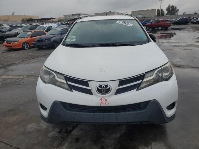 2T3ZFREVXFW206977 - 2015 TOYOTA RAV4 LE WHITE photo 5