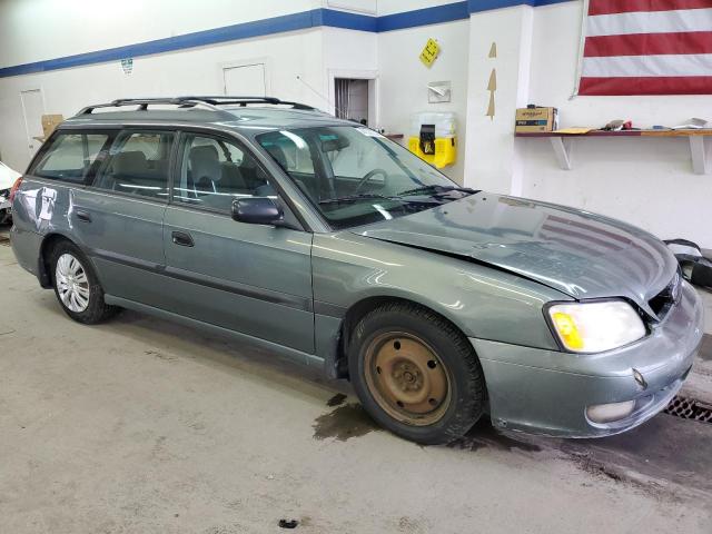 4S3BH635X26301578 - 2002 SUBARU LEGACY L BLUE photo 4