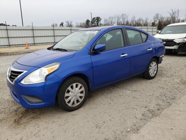 3N1CN7AP5HL847701 - 2017 NISSAN VERSA S BLUE photo 1