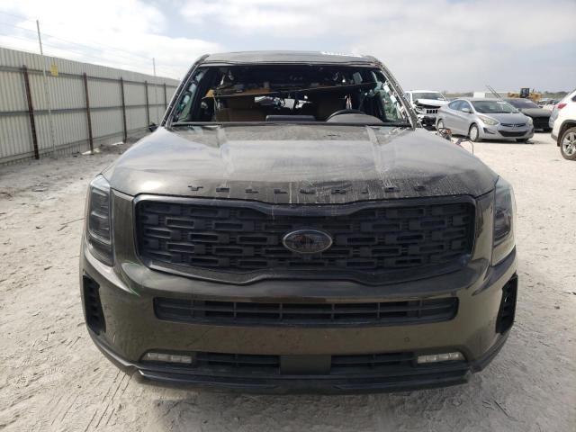 5XYP5DHC8MG114110 - 2021 KIA TELLURIDE SX GRAY photo 5