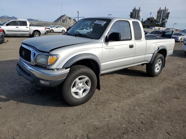 5TESN92N22Z111272 - 2002 TOYOTA TACOMA XTRACAB PRERUNNER SILVER photo 1