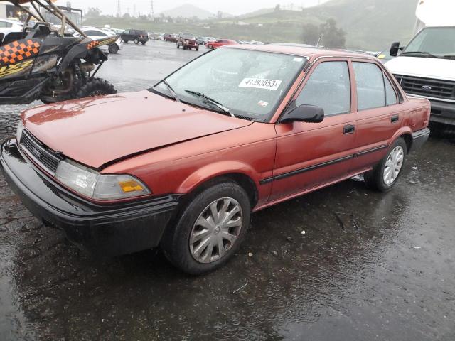 JT2AE94A2L3402918 - 1990 TOYOTA COROLLA DLX BURGUNDY photo 1