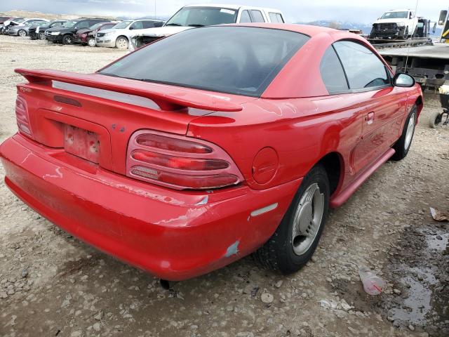 1FALP4042RF172288 - 1994 FORD MUSTANG RED photo 3