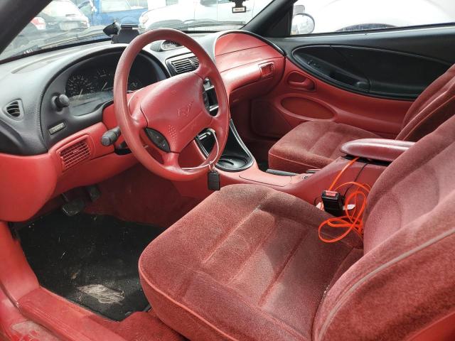 1FALP4042RF172288 - 1994 FORD MUSTANG RED photo 7