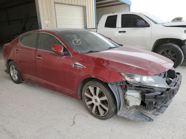 5XXGR4A66CG086514 - 2012 KIA OPTIMA SX MAROON photo 4