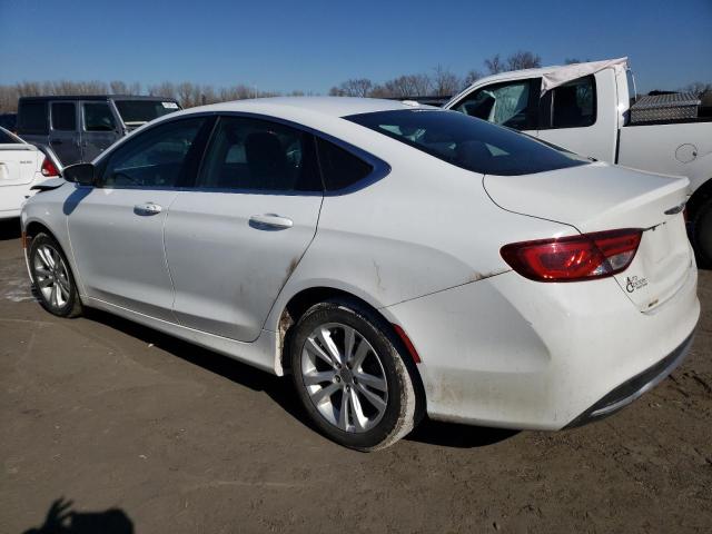 1C3CCCAB3GN132063 - 2016 CHRYSLER 200 LIMITED WHITE photo 2