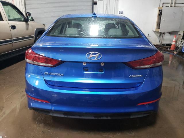 5NPD84LF2HH045862 - 2017 HYUNDAI ELANTRA SE BLUE photo 6