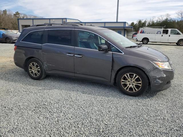 5FNRL5H6XDB077292 - 2013 HONDA ODYSSEY EXL GRAY photo 4