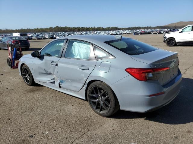 2HGFE2F57NH571595 - 2022 HONDA CIVIC SPORT 蓝色 照片 2