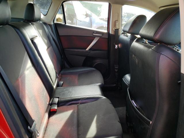 JM1BL1K49B1383651 - 2011 MAZDA SPEED 3 RED photo 10