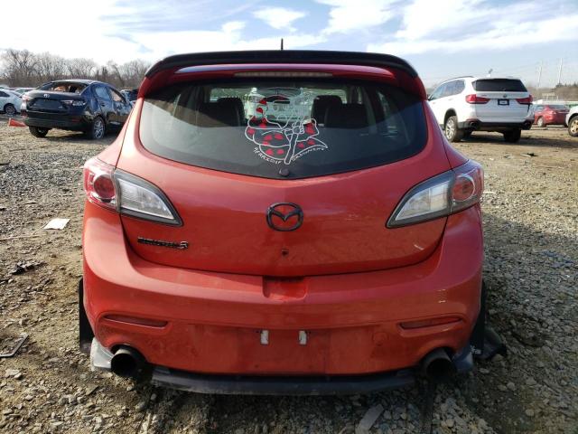 JM1BL1K49B1383651 - 2011 MAZDA SPEED 3 RED photo 6