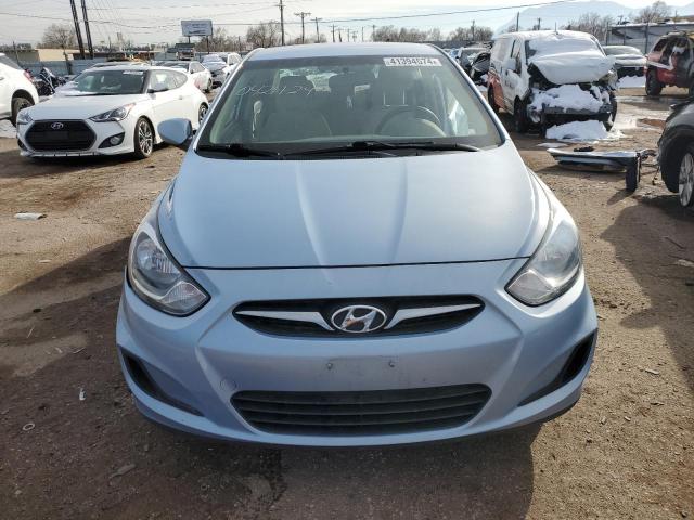 KMHCT4AE8DU422047 - 2013 HYUNDAI ACCENT GLS BLUE photo 5