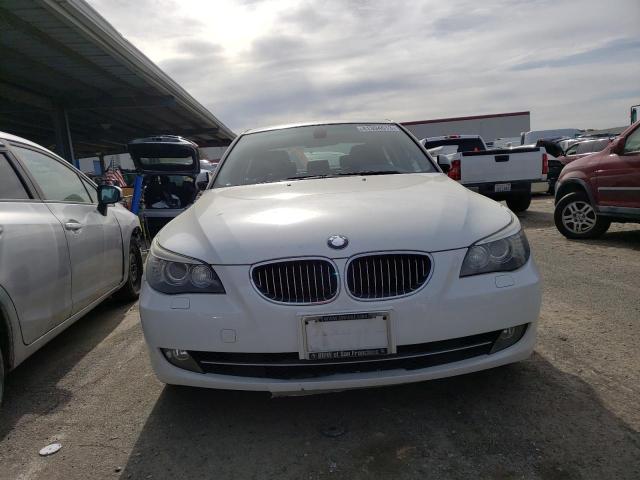 WBANW13588CZ75080 - 2008 BMW 5 SERIES I WHITE photo 5