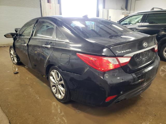 5NPEC4AC9EH882633 - 2014 HYUNDAI SONATA SE BLACK photo 2