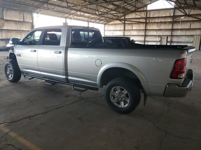 3C6UD5KLXCG260956 - 2012 DODGE RAM 2500 LARAMIE SILVER photo 2