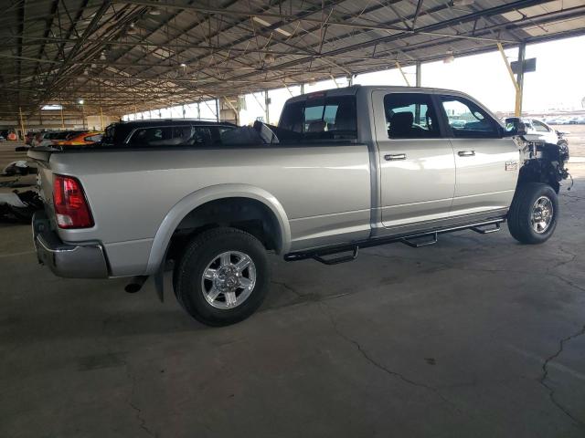 3C6UD5KLXCG260956 - 2012 DODGE RAM 2500 LARAMIE SILVER photo 3