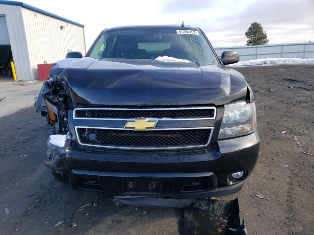 1GNSKJE76DR141047 - 2013 CHEVROLET SUBURBAN K1500 LT BLACK photo 5