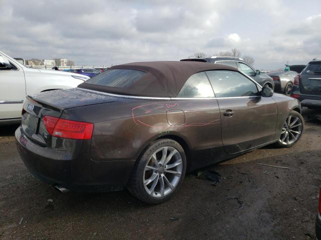 WAULFAFH9EN015392 - 2014 AUDI A5 PREMIUM PLUS BROWN photo 3