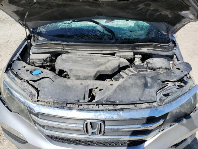 5FNYF5H53GB033472 - 2016 HONDA PILOT EXL SILVER photo 11