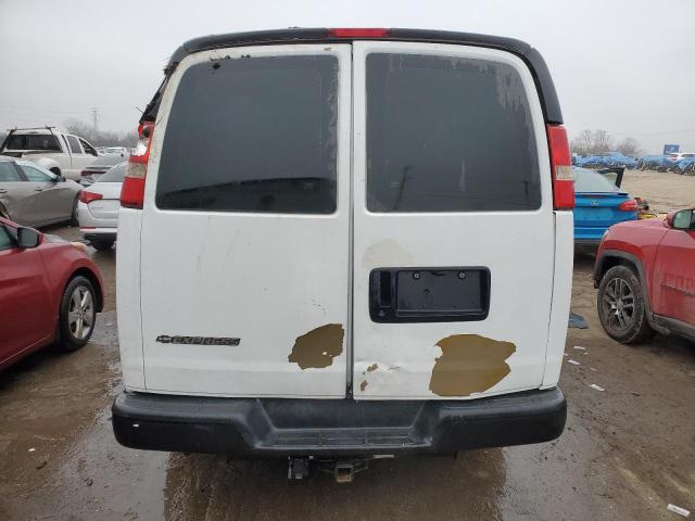 1GCGG25C881188118 - 2008 CHEVROLET EXPRESS G2 WHITE photo 6