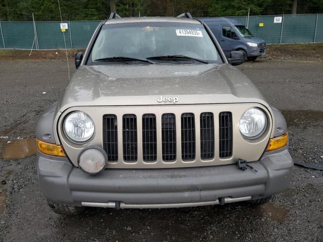 1J4GL38K05W704842 - 2005 JEEP LIBERTY RENEGADE 金色 照片 5