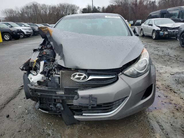 5NPDH4AE2DH392869 - 2013 HYUNDAI ELANTRA GLS SILVER photo 5