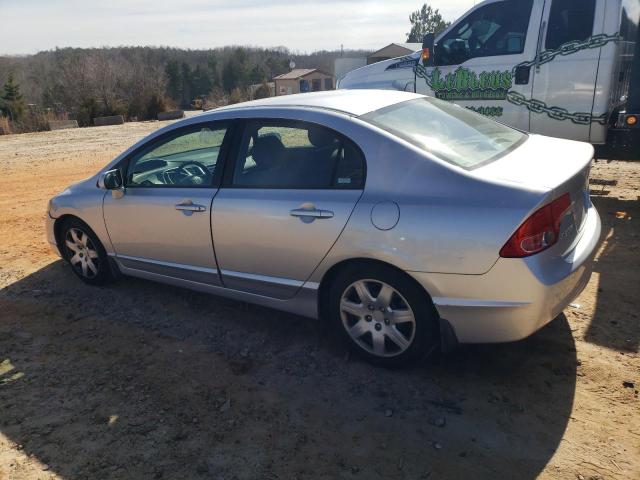 1HGFA16546L077897 - 2006 HONDA CIVIC LX SILVER photo 2