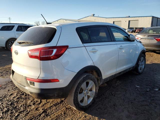 KNDPBCA2XC7293444 - 2012 KIA SPORTAGE LX WHITE photo 3