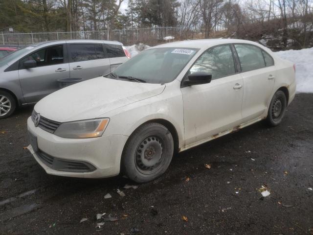3VW1K7AJ5CM379784 - 2012 VOLKSWAGEN JETTA BASE 白色 照片 1